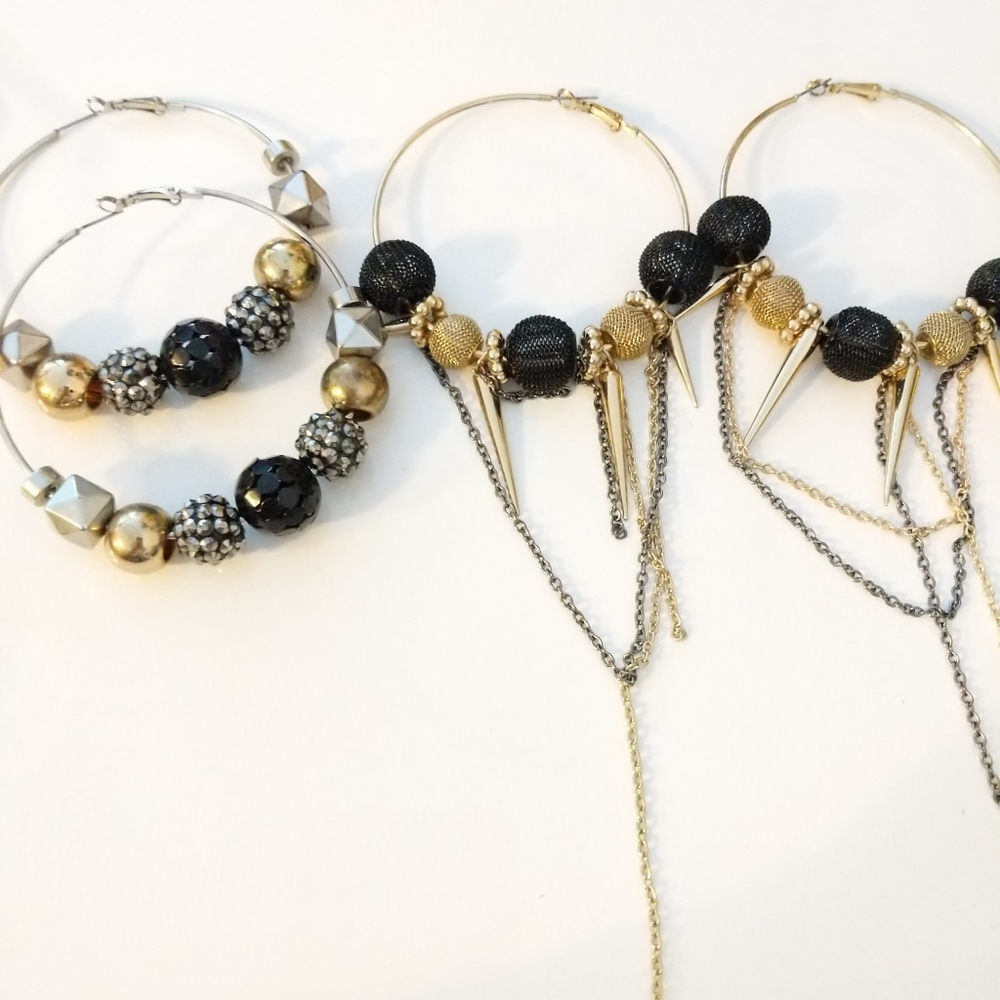 Hoop earrings - Picture 3 of 5